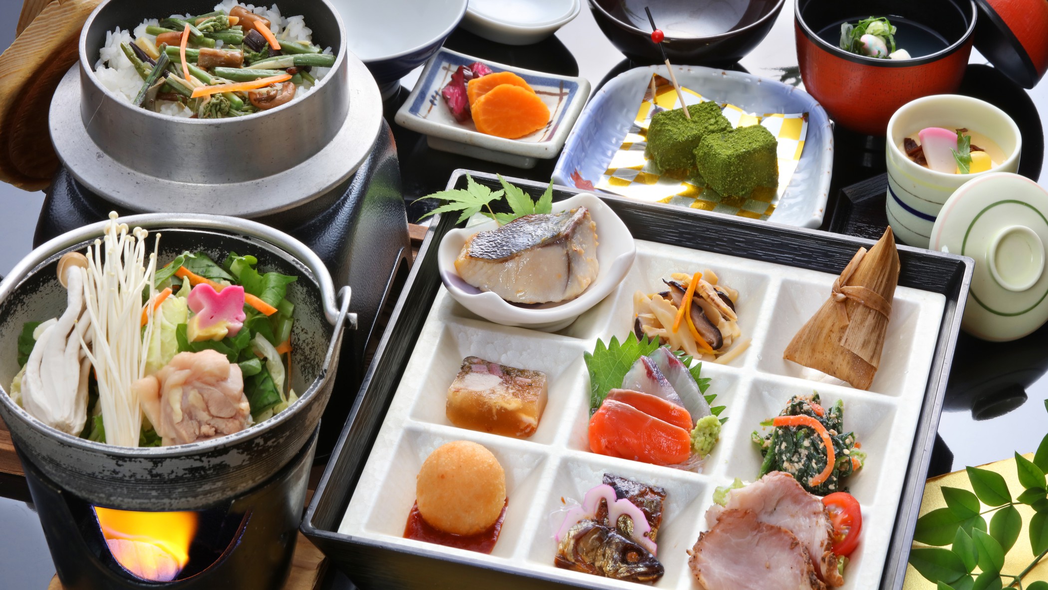 【松花堂膳】宿泊プラン　1泊2食11，980円〜　※期間11/30まで　