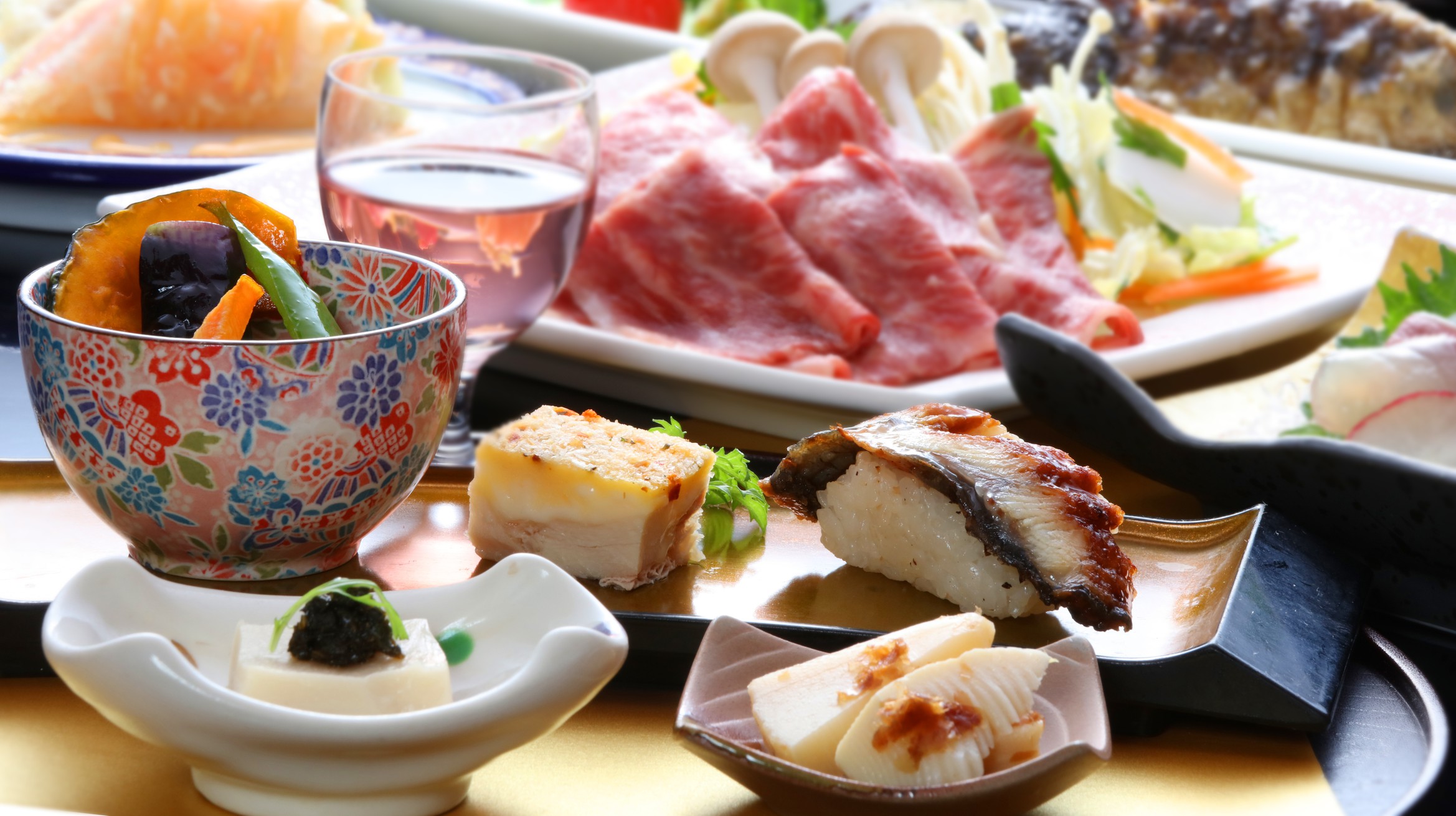 ホタル観賞付き　「博多和牛八女茶しゃぶ」特別会席宿泊プラン　※期間5/22〜6/12