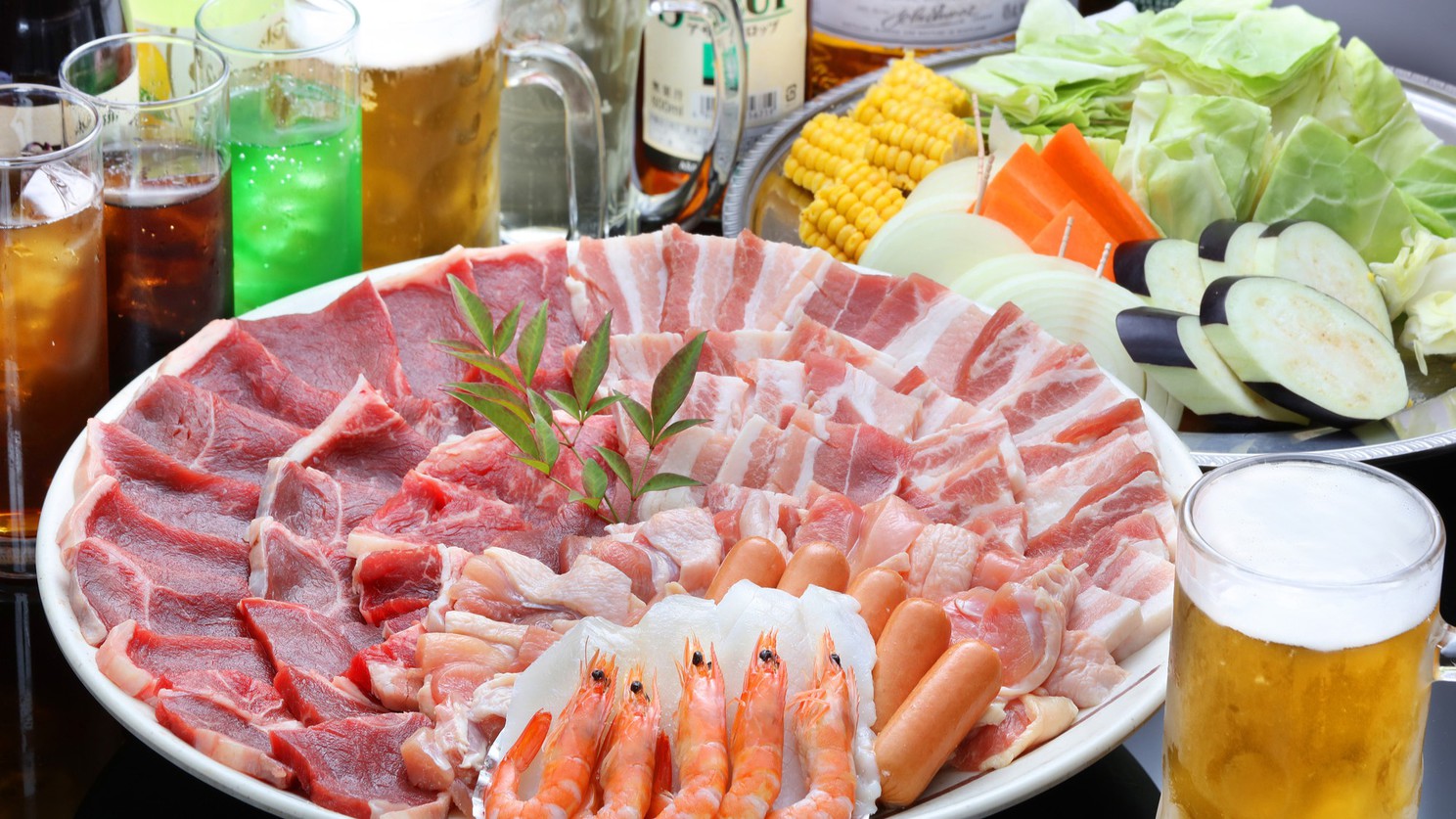 2026年夏！【屋外バーベキュー＆2時間飲み放題】プラン(7/11、7/18〜8/29)