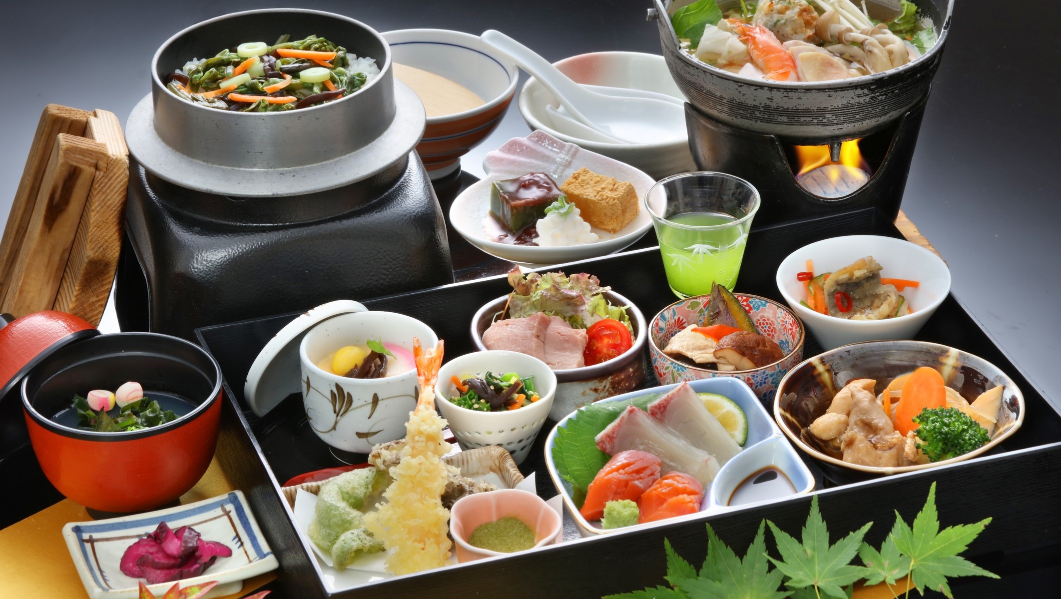 【松花堂膳】宿泊プラン　1泊2食12，980円〜　※期間3/31まで　