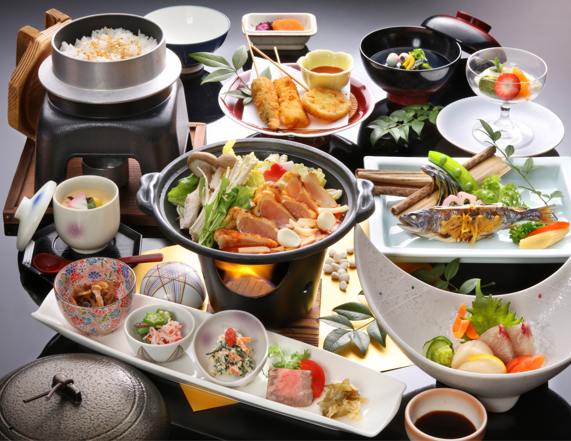「四季彩」宿泊プランのお料理