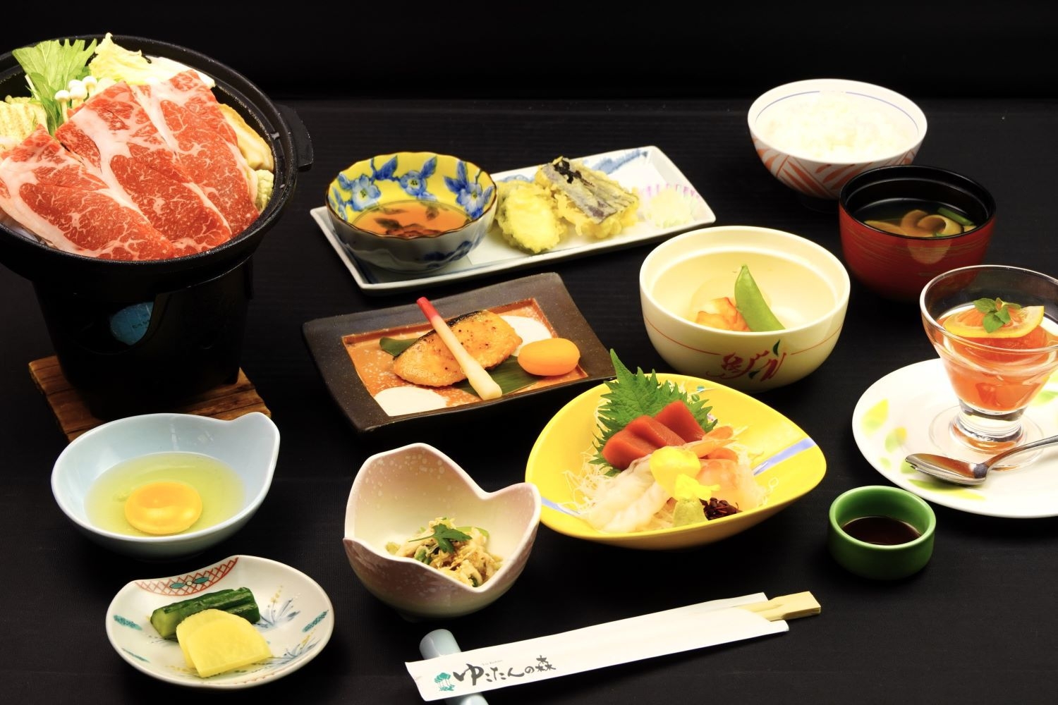 好評につき期間延長【森のシニアプラン《夕食ひかえめ×県産牛コース》】60歳以上同伴/平日/６名様まで