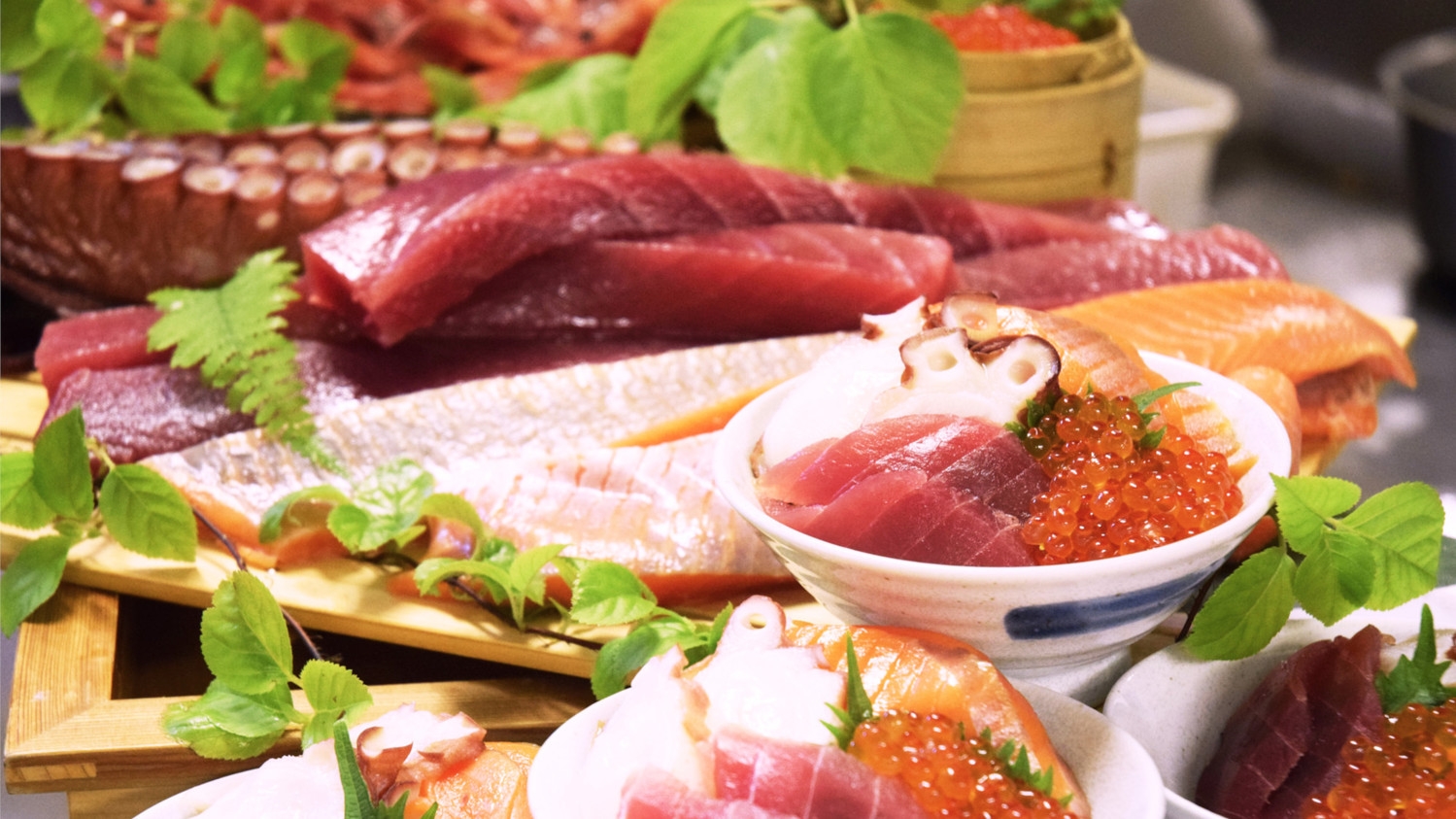 【さき楽28】2つの温泉と第一滝本館の朝食を楽しむ／ビュッフェ朝食付