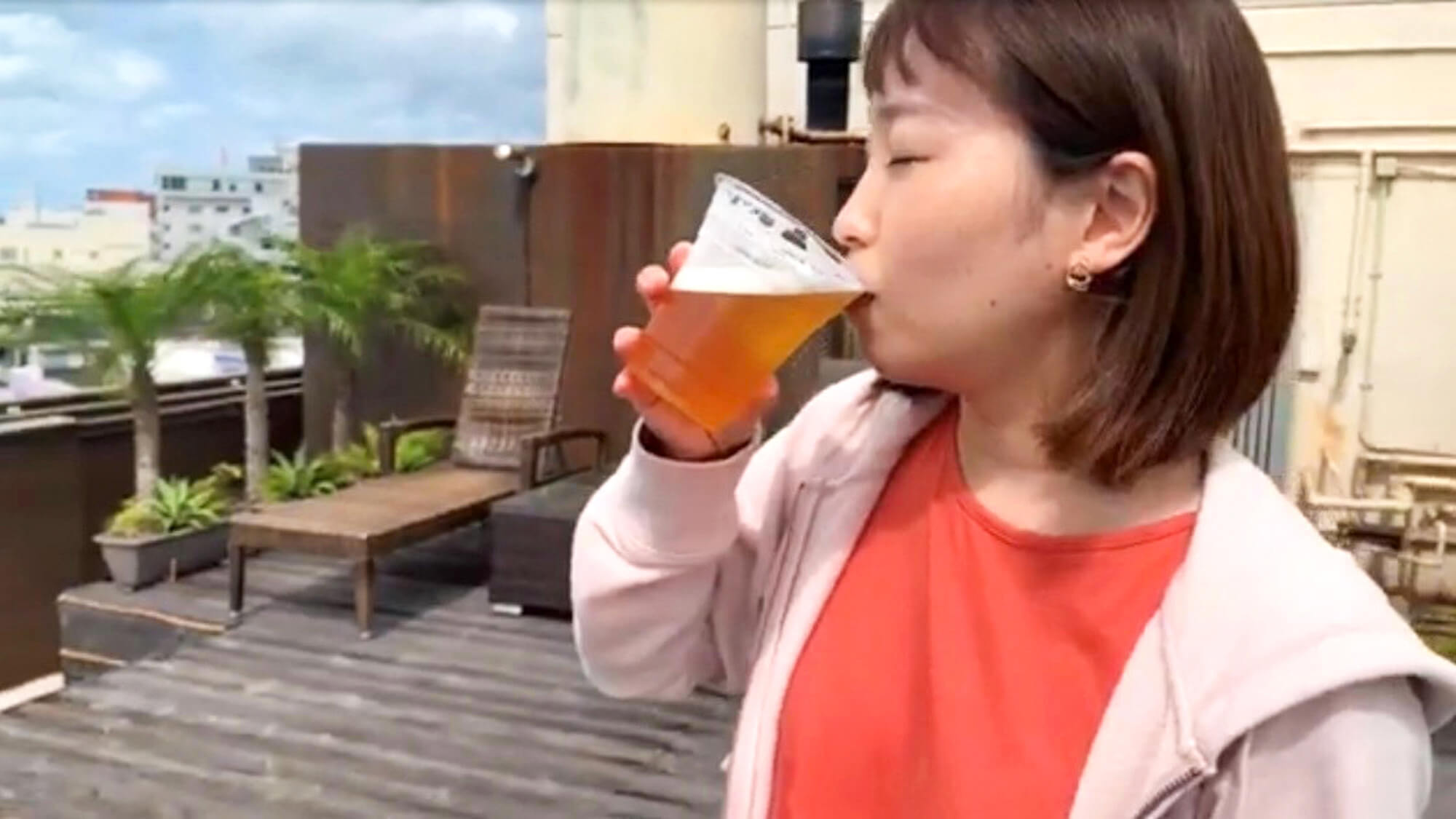 【楽天月末セール】ターミナル・繁華街すぐ！屋上テラスで夏満喫☆オリオン生ビール飲み放題♪（朝食付）