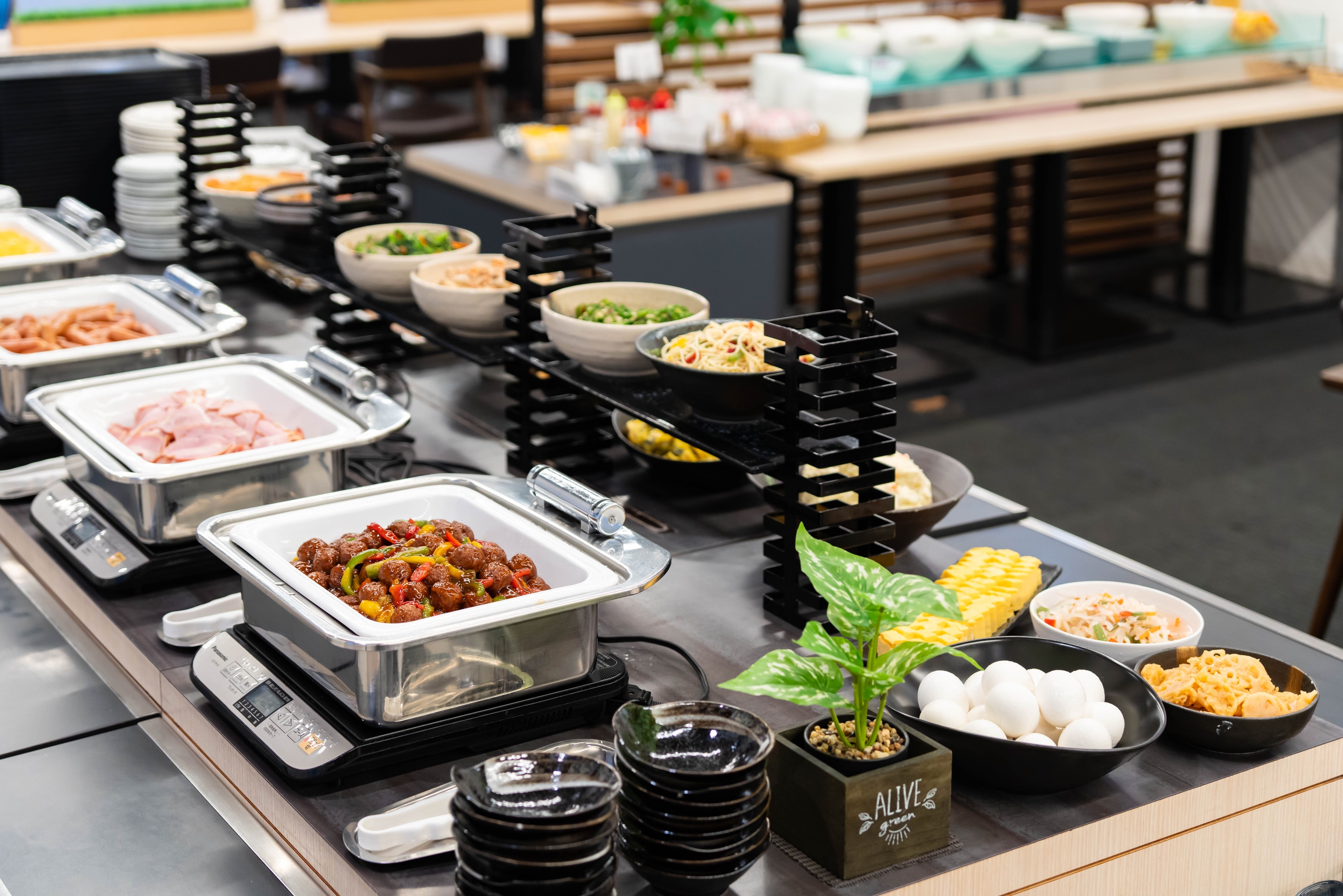 【天然温泉】【朝食付】和洋食バイキング付きプラン