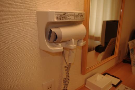 [Built-in dryer]
