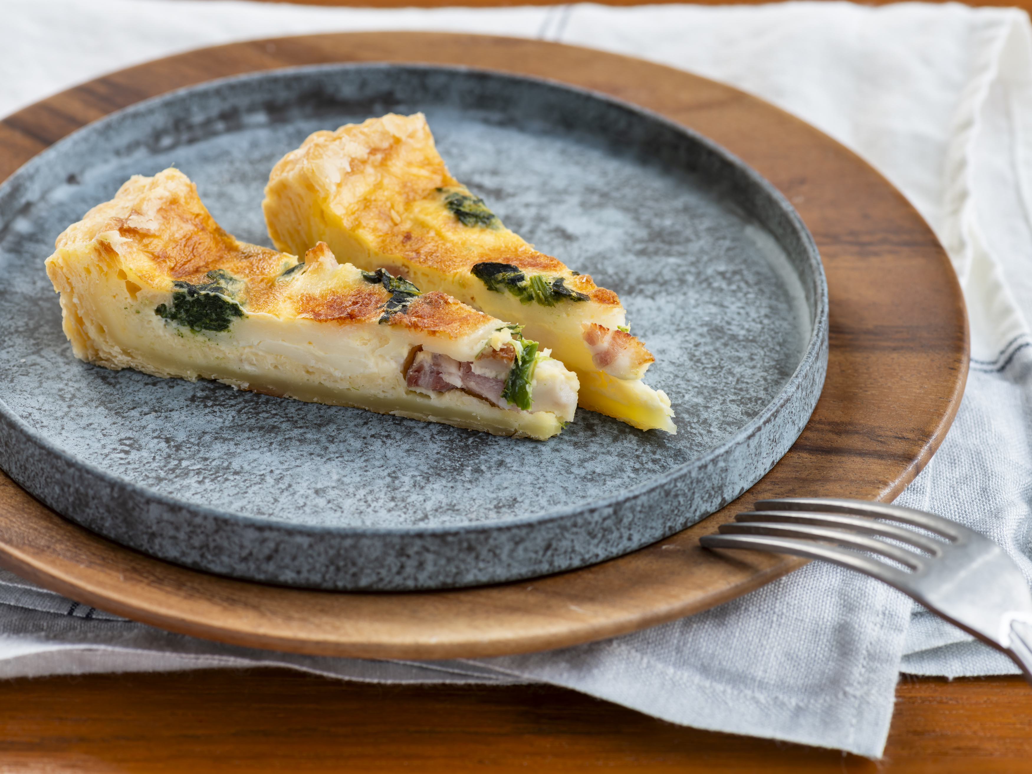 季節地野菜のキッシュ