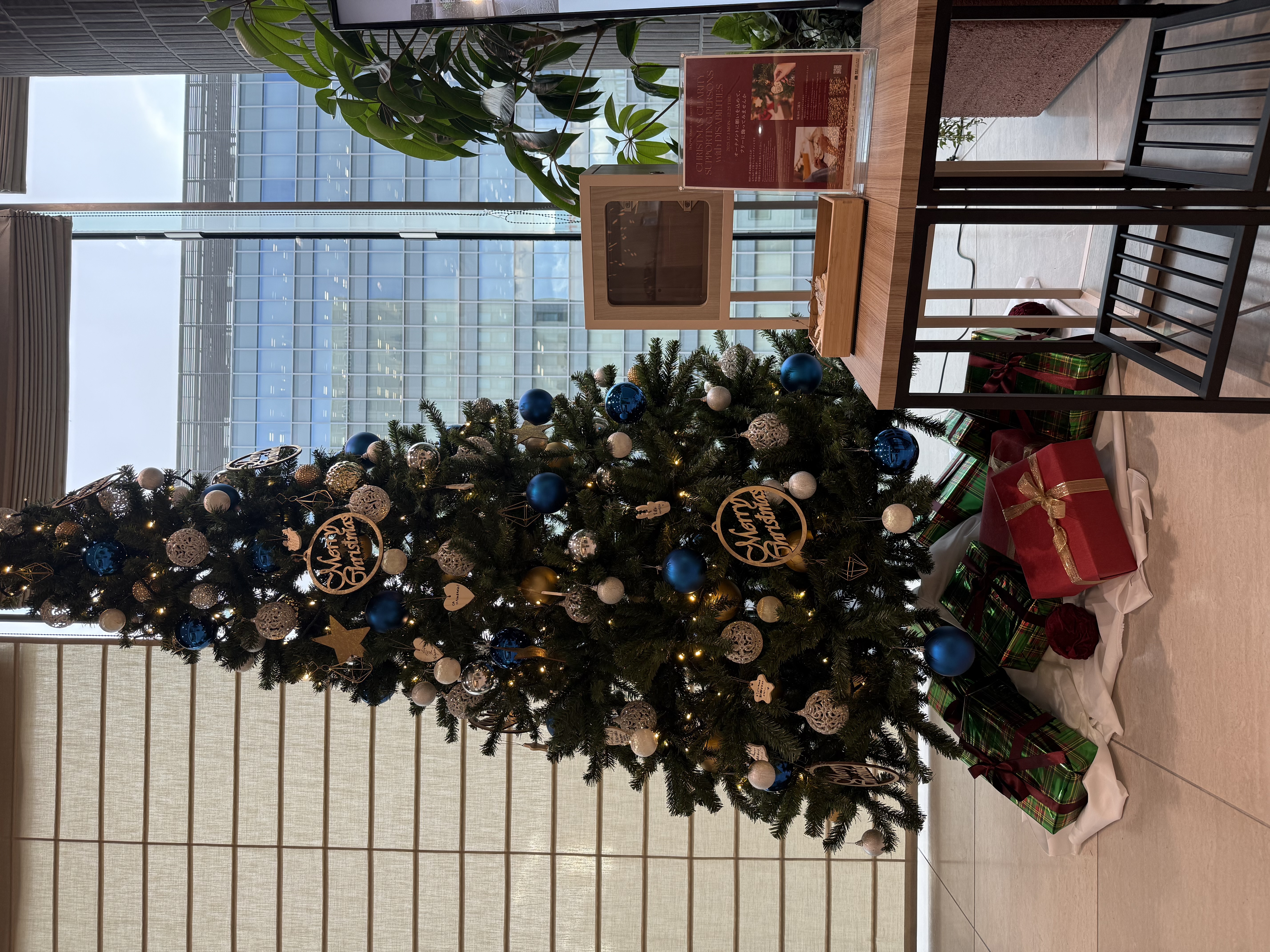 クリスマスツリー（昼）