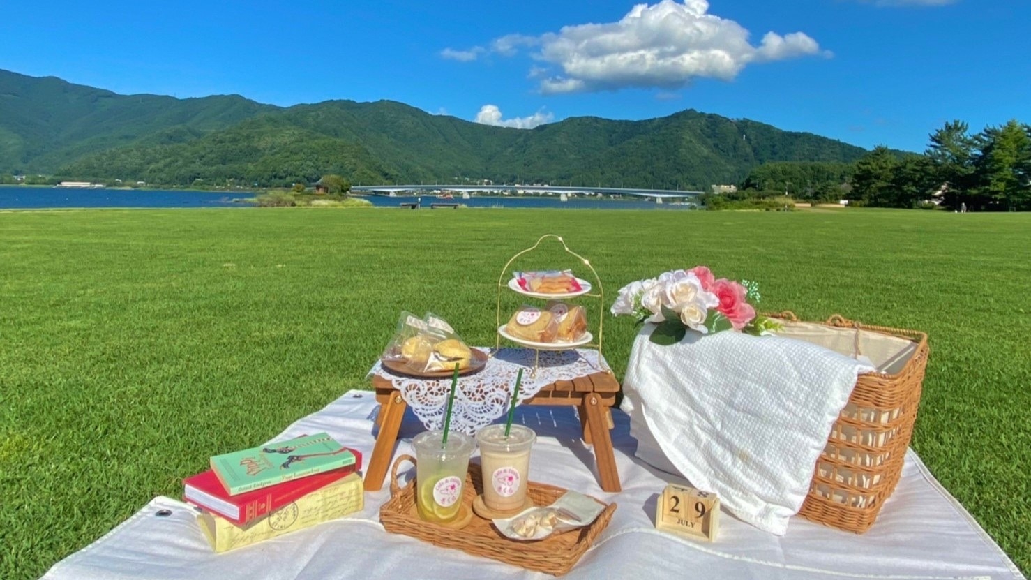 【えらべるピクニックプラン付】河口湖畔のおすすめコースもご紹介！１泊２食＋ピクニックセット