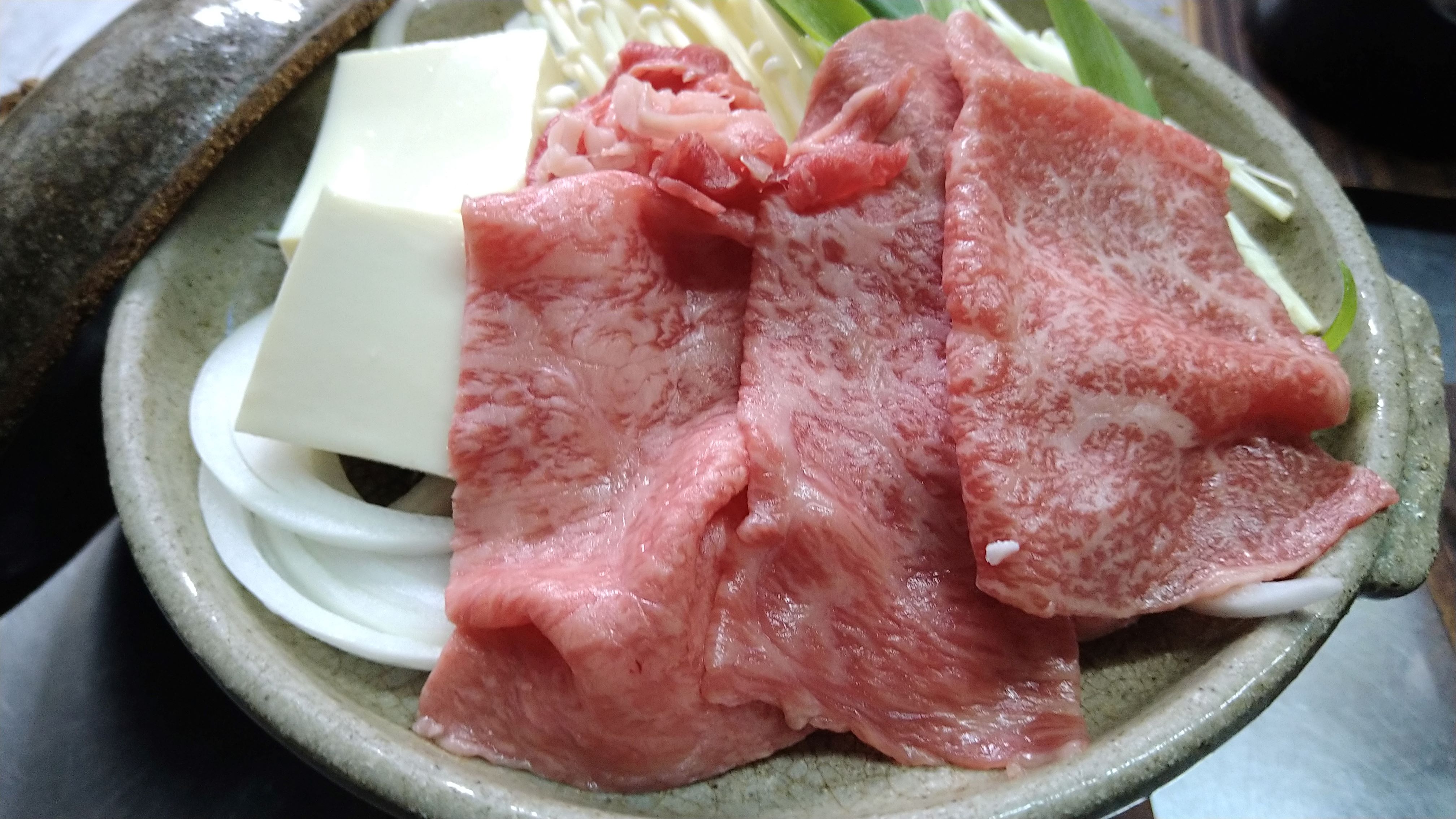 但馬牛のすき焼きお一人様お鍋