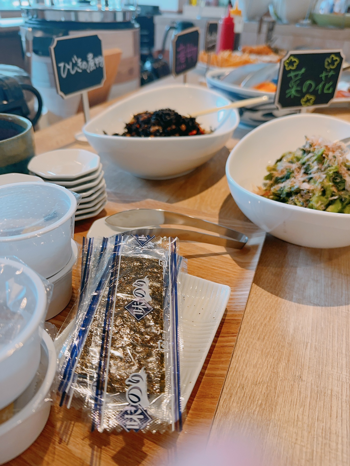 朝食バイキング