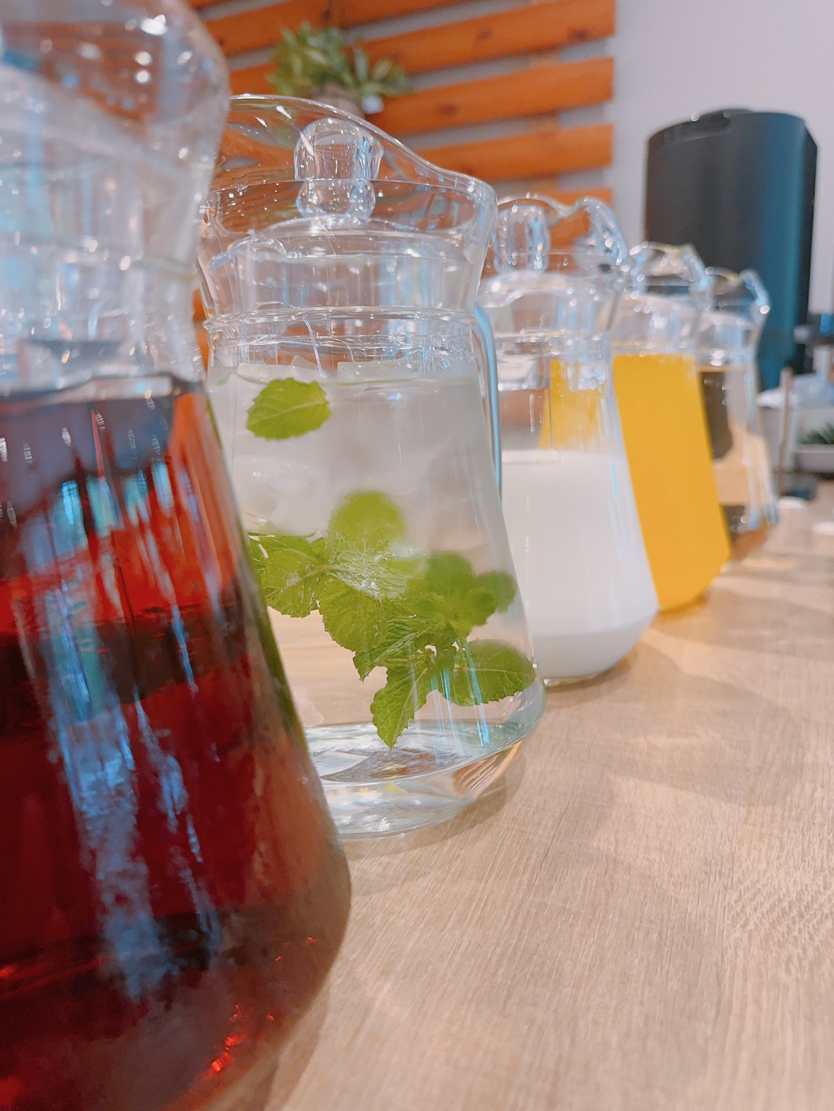 朝食バイキング