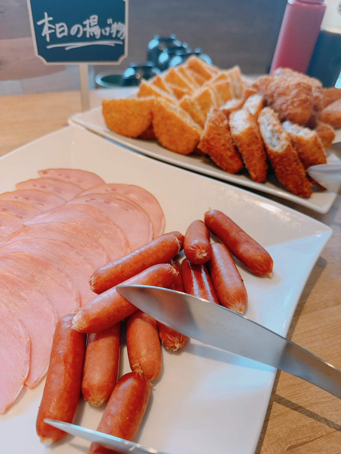 朝食バイキング