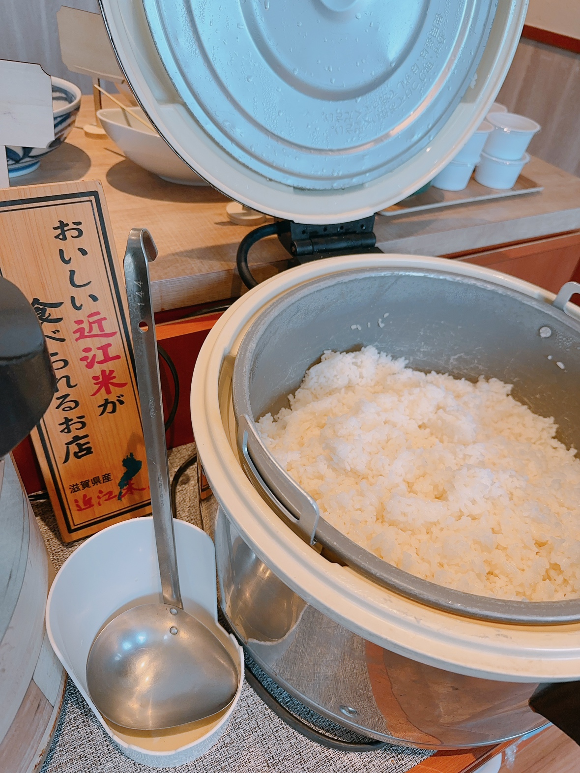 朝食バイキング