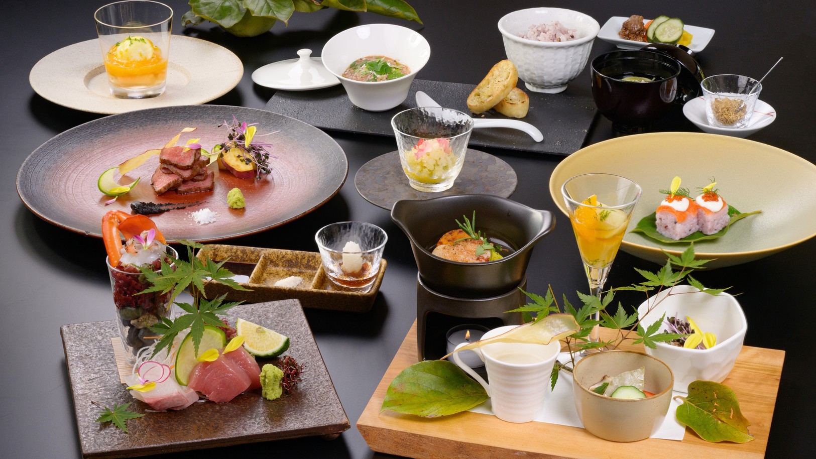 【SPA1名分付】《味覚》格別な余白に身を委ねる上質なホットストーン60分　美食オールインクルーシブ