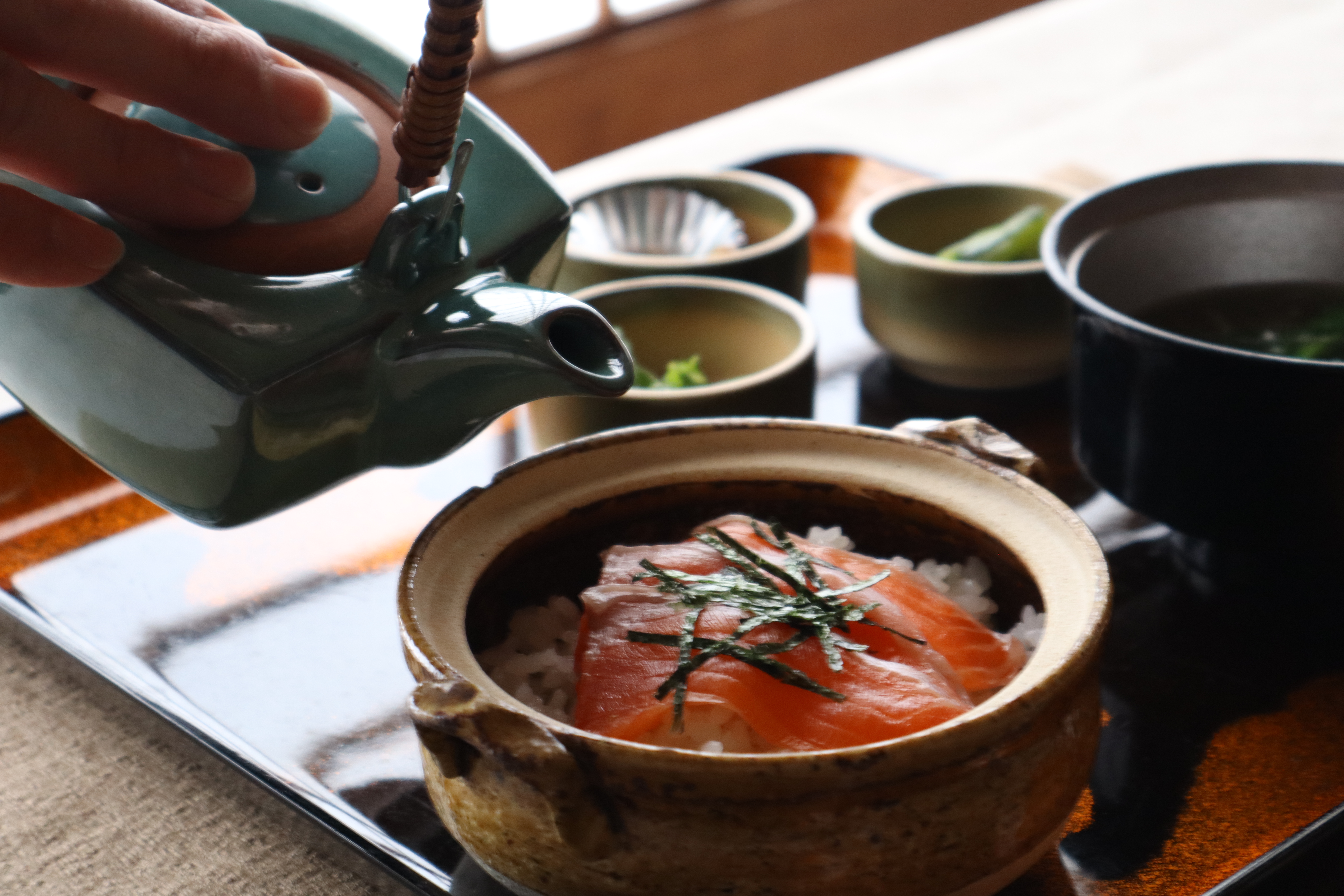 ★当館名物★ 信州サーモンのひつまぶし