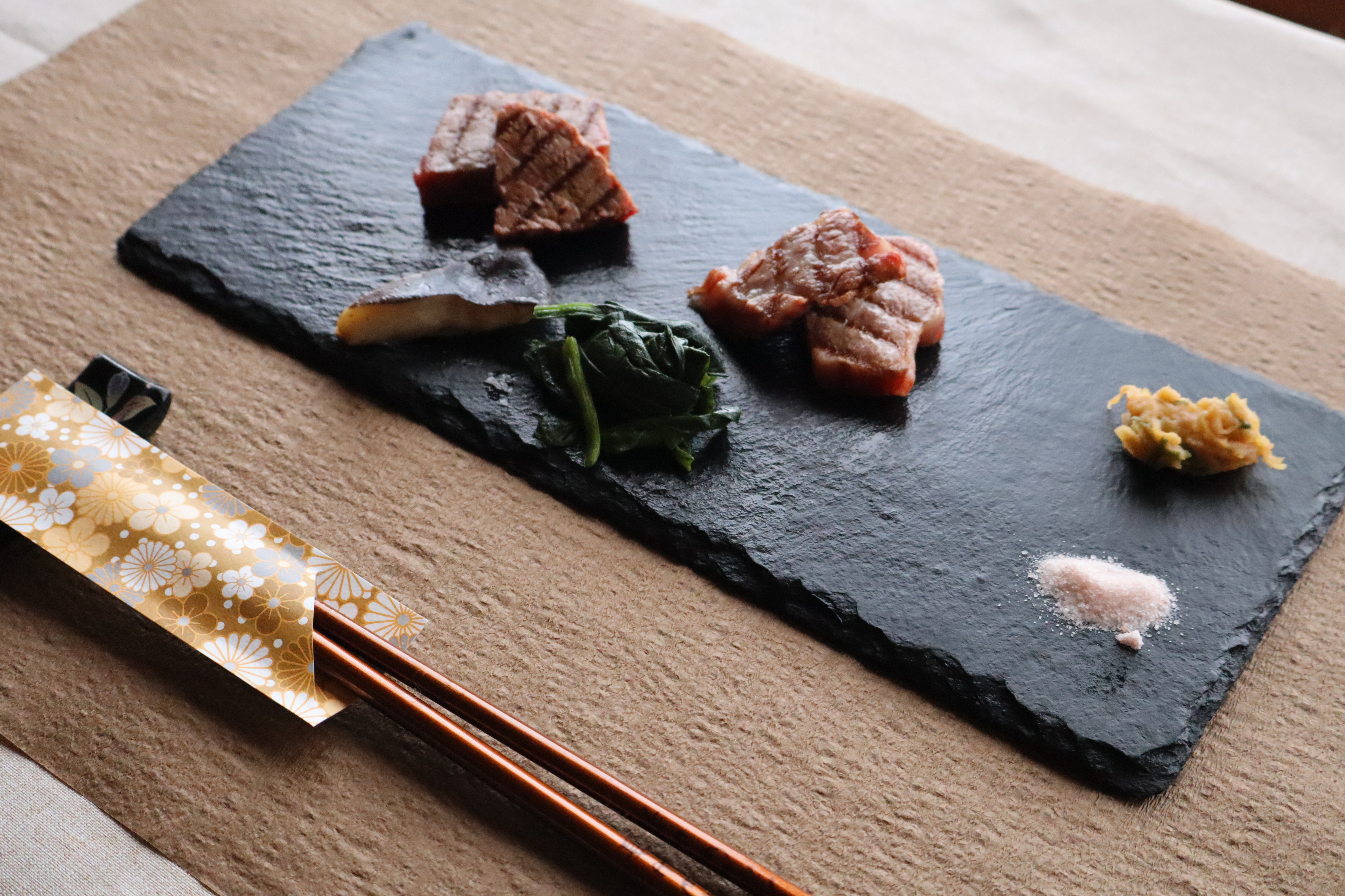 信州牛の食べ比べ