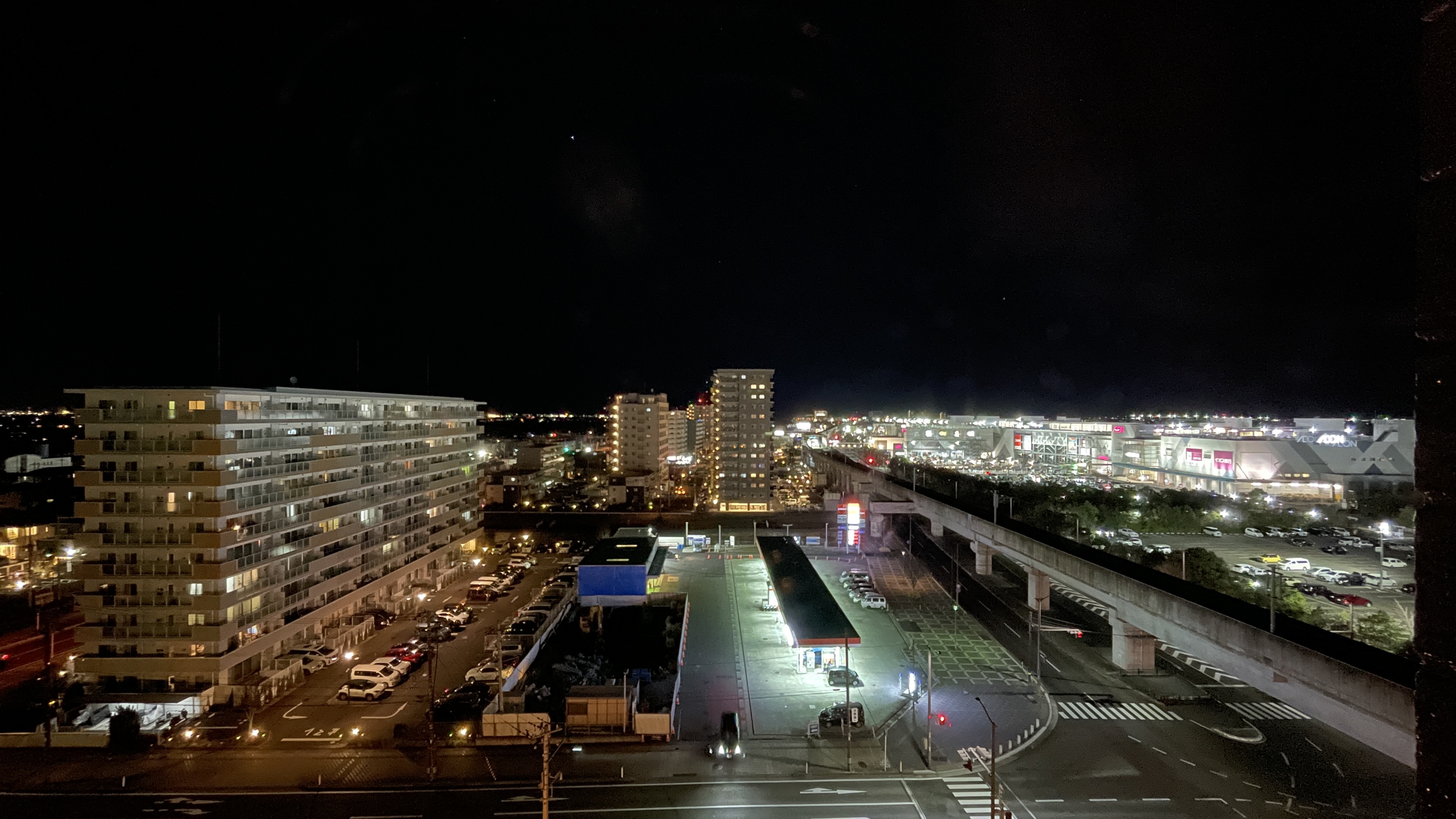 東側（海側）夜景