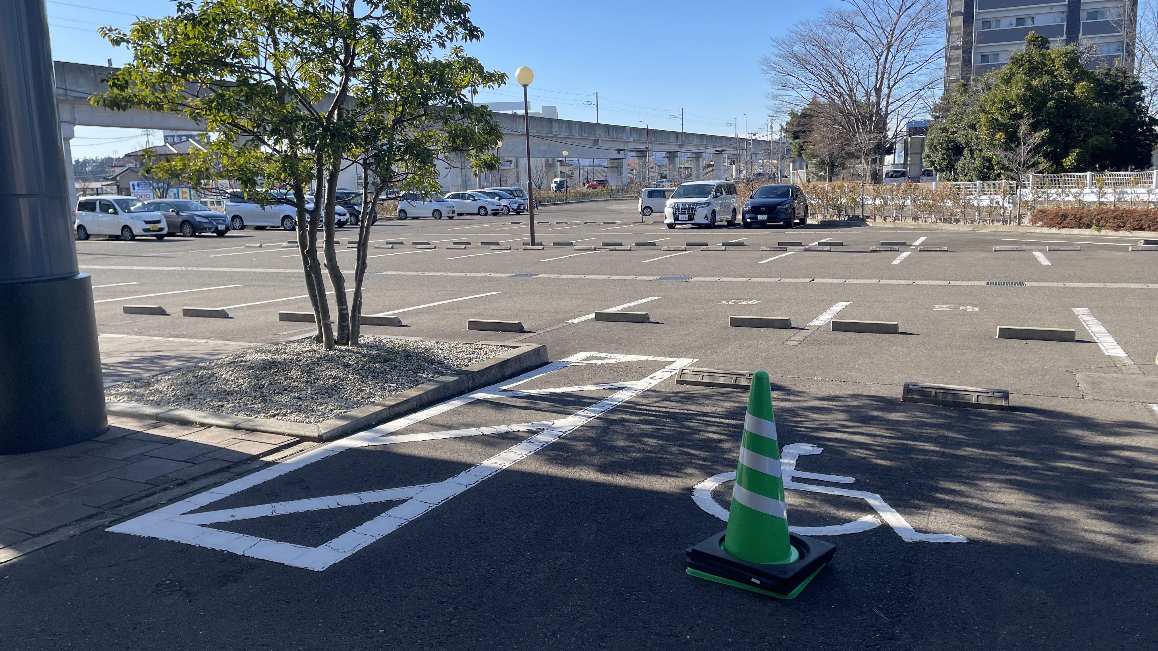 身体障がい者駐車場