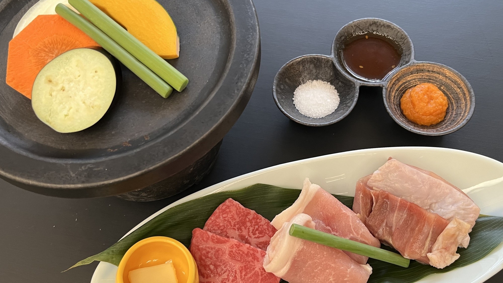 【奈良の三大ブランド肉会席】牛・豚・鶏〜三大肉を味わう会席（7月18日からはプールあり）