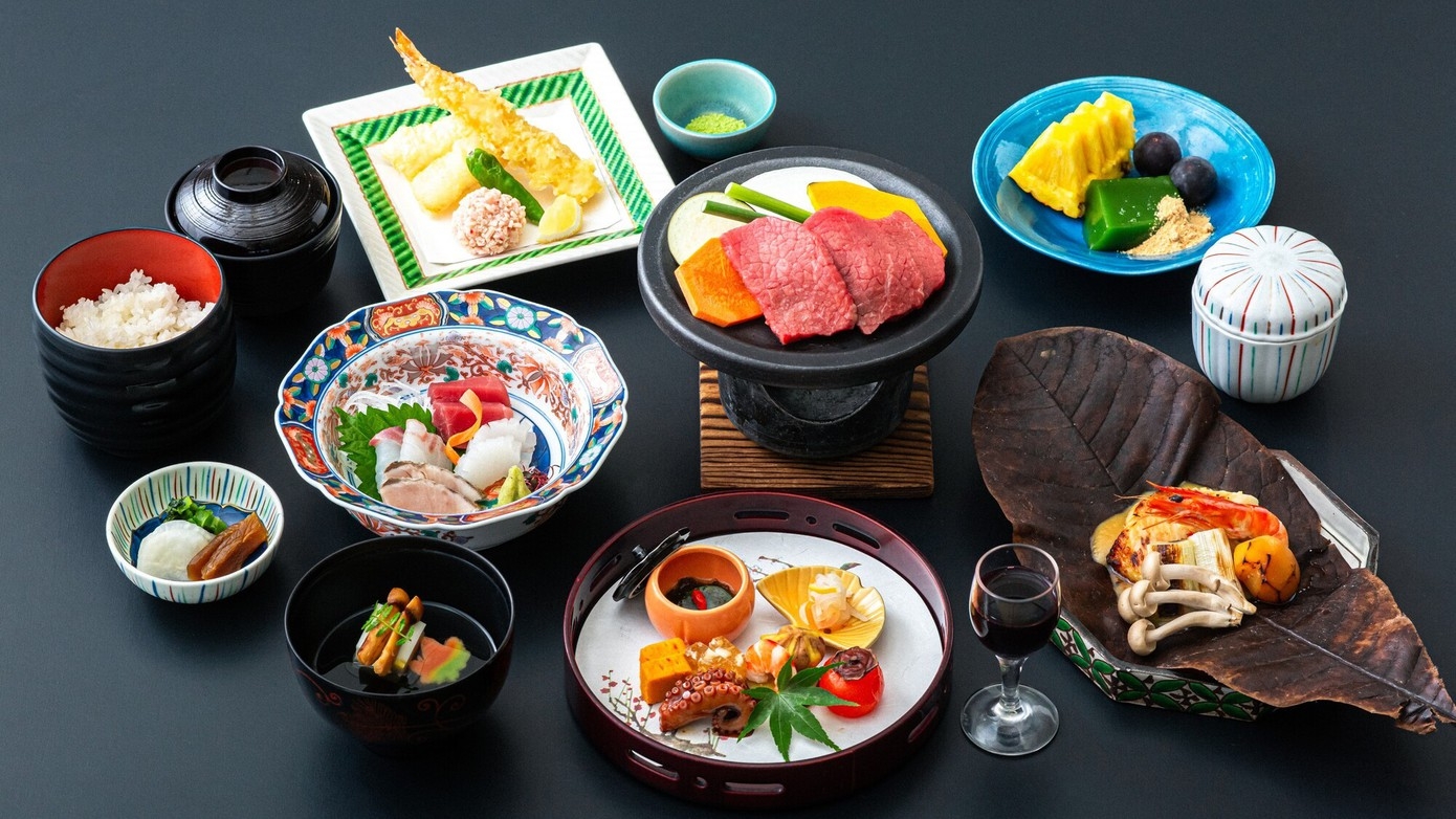 【またきてな関西旅】事前決済限定プラン「大和牛会席」奈良のブランド牛と旬の食材を堪能