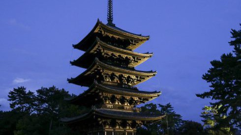 興福寺五重塔ライトアップイメージ