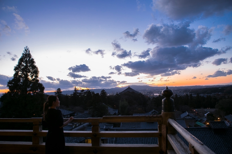 東大寺二月堂からの風景