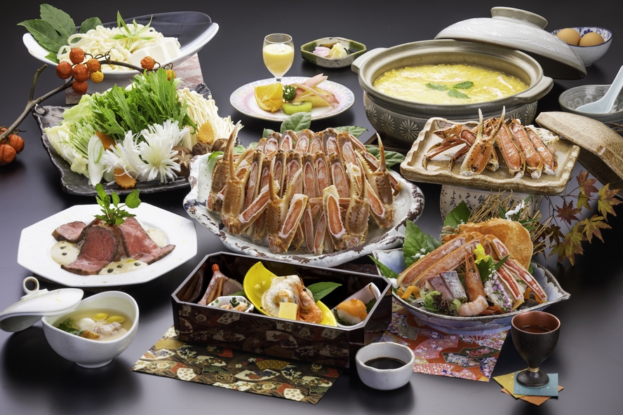 【5％OFF】【楽天スーパーSALE】 冬のコウノトリ　蟹とローストビーフプラン＜本館確約＞