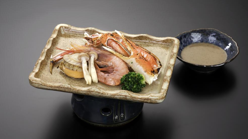 *海鮮焼き（一例）※11/7～3/31まで焼物が海鮮焼になります