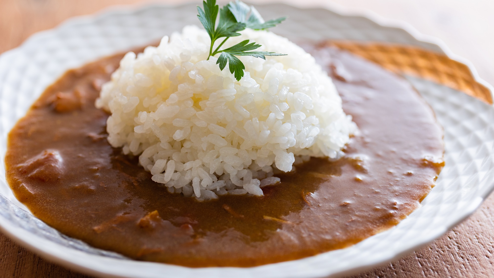 *【朝食一例】但馬どりと淡路の玉ねぎカレー