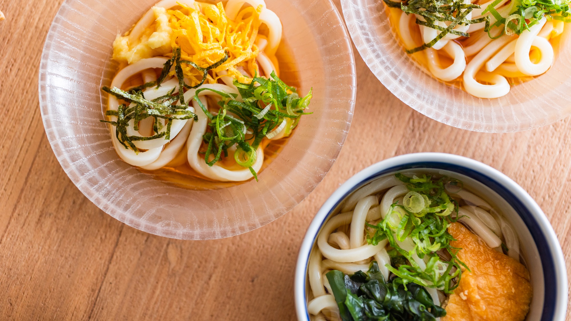 *【朝食一例】関西出汁のうどんをご堪能ください