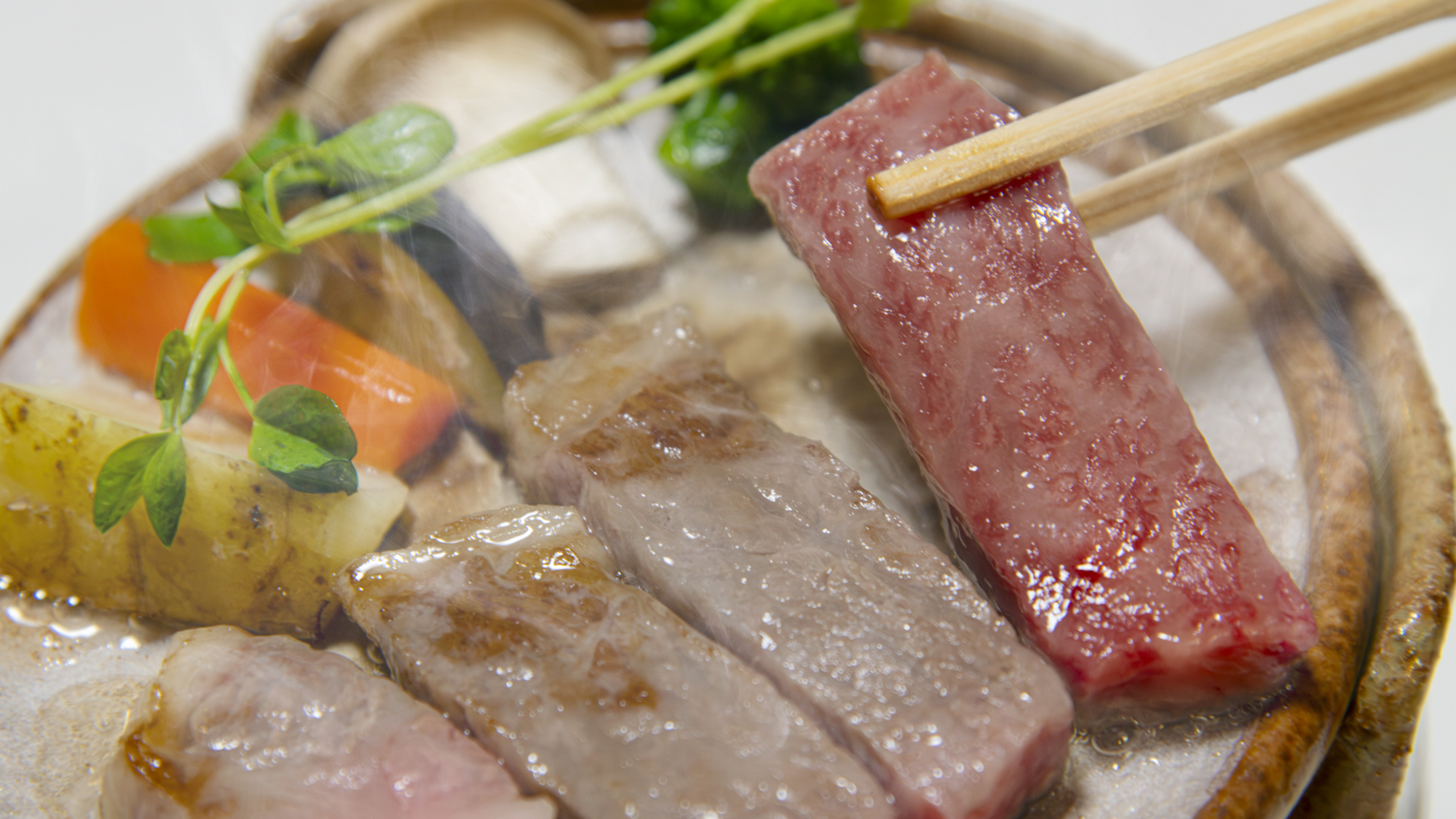 *夕食_但馬牛のステーキ（一例）