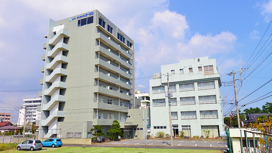 *【外観】東館・西館/白子のスポーツや観光での拠点としてもばっちりです