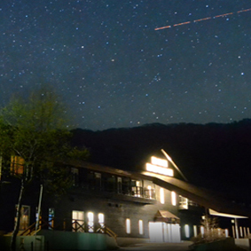 Starry sky from 820m above sea level