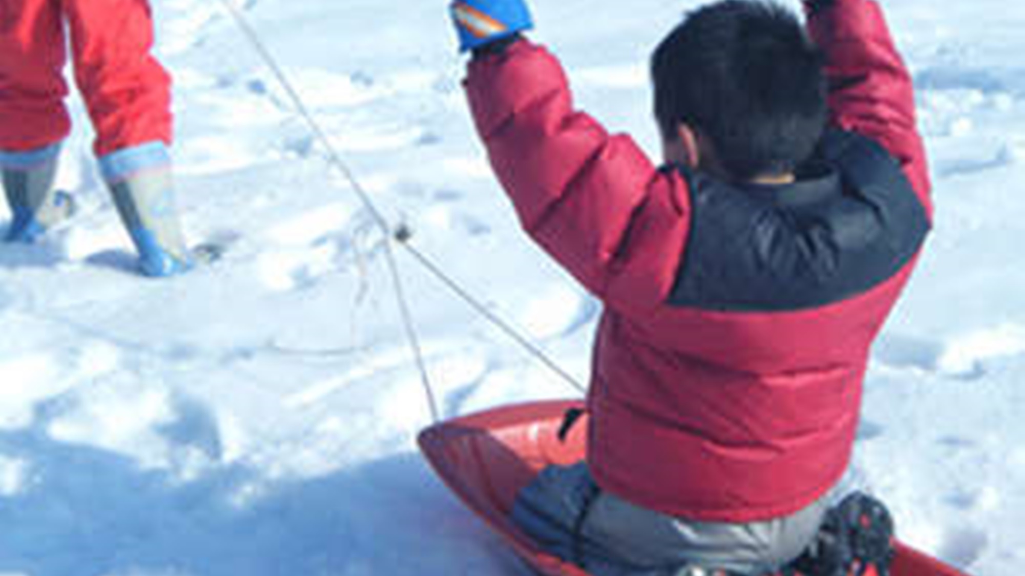 【周辺景観】ソリ遊びでお子様も雪国を満喫！※イメージ