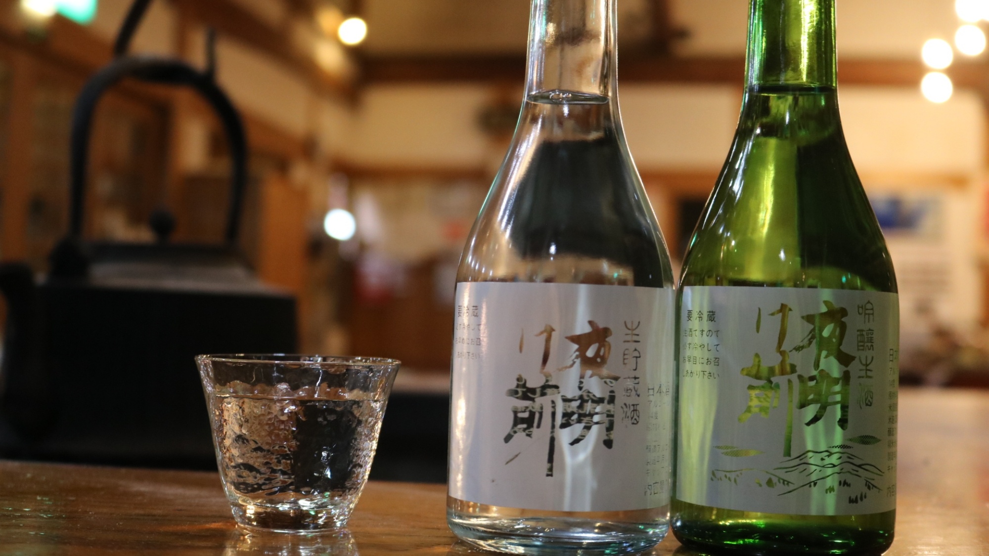 辰野町の地酒、小野酒造店様の「夜明け前」