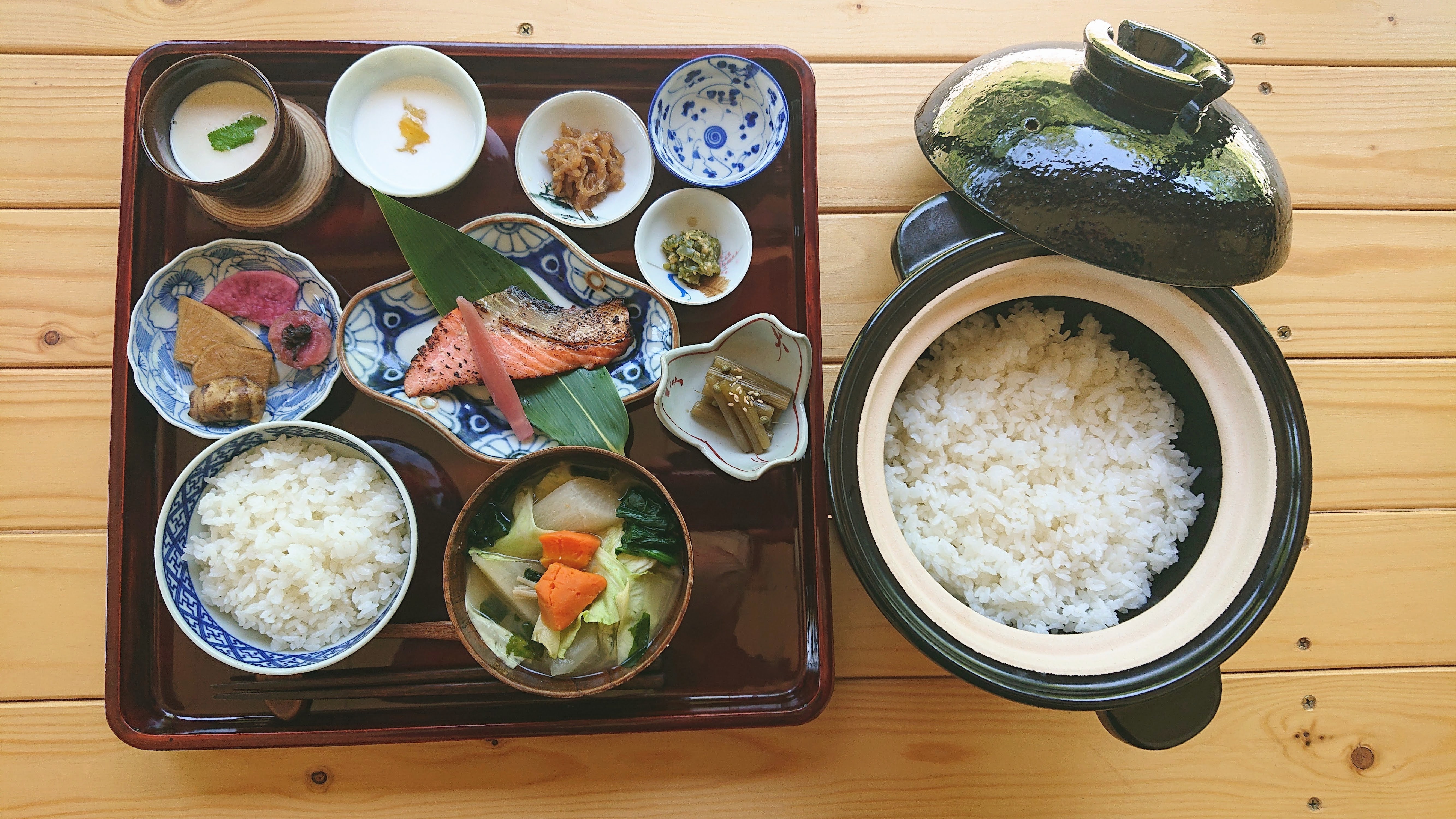 ある日の朝食