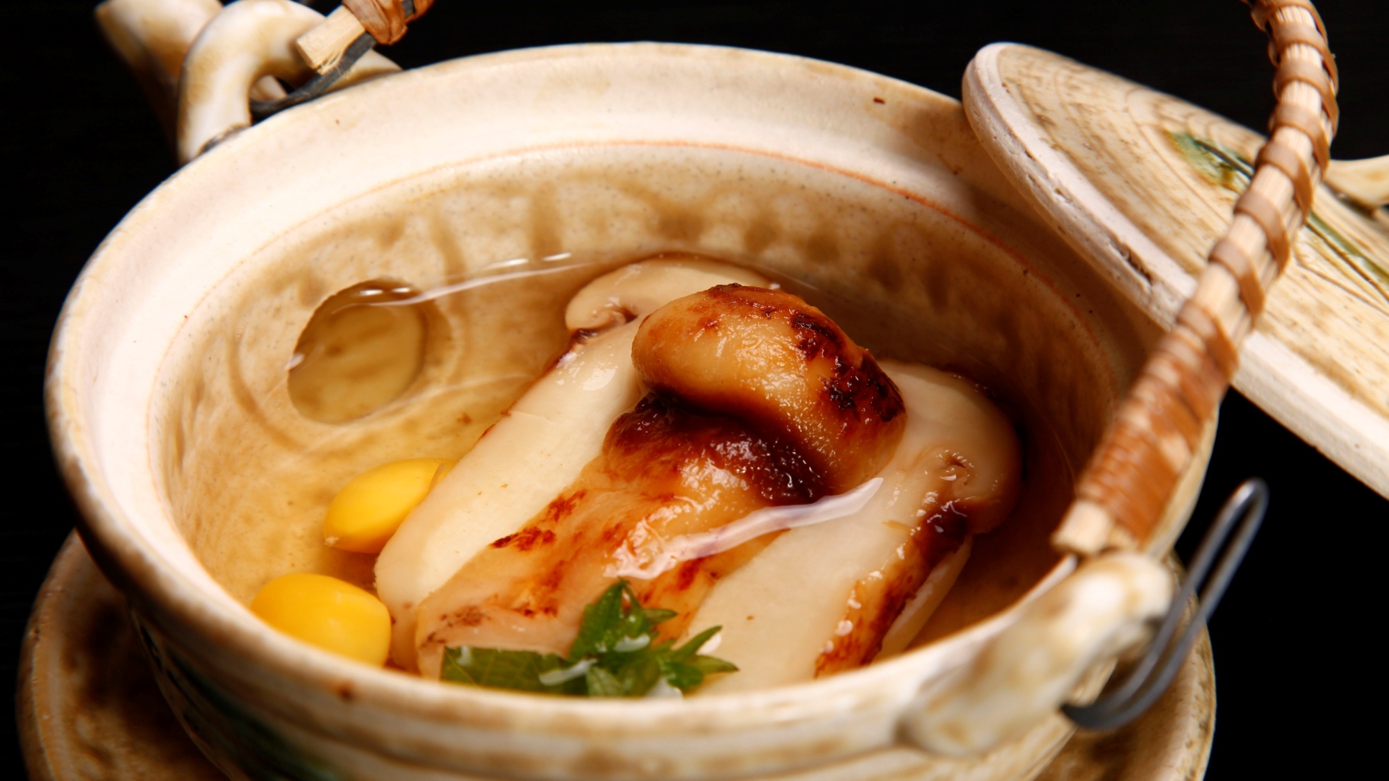 【松茸料理プラン一例】信州川島産松茸の土瓶蒸し