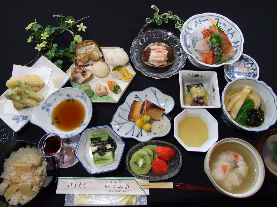 貸切風呂付き。旬の山形の食材を！おいしい山形、郷土料理堪能プラン！【満足コース】