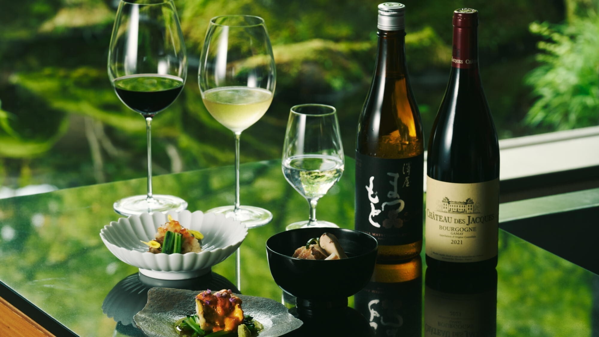 【秋薫る山海の贅】特典付き・翡雅-miyabi-　ティーペアリングと愉しむ秋の旬彩／1泊2食付