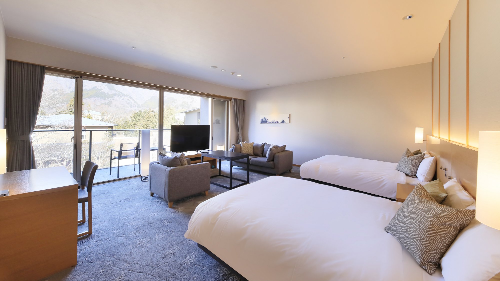 【客室温泉付き・デラックスガーデンビュー】客室イメージ