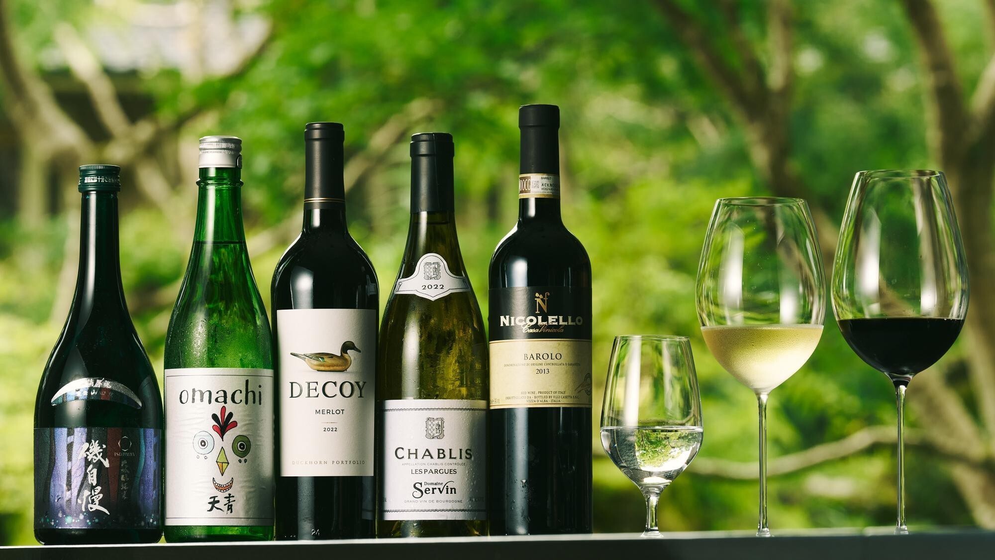 お好みのドリンクを、会席料理と一緒に。