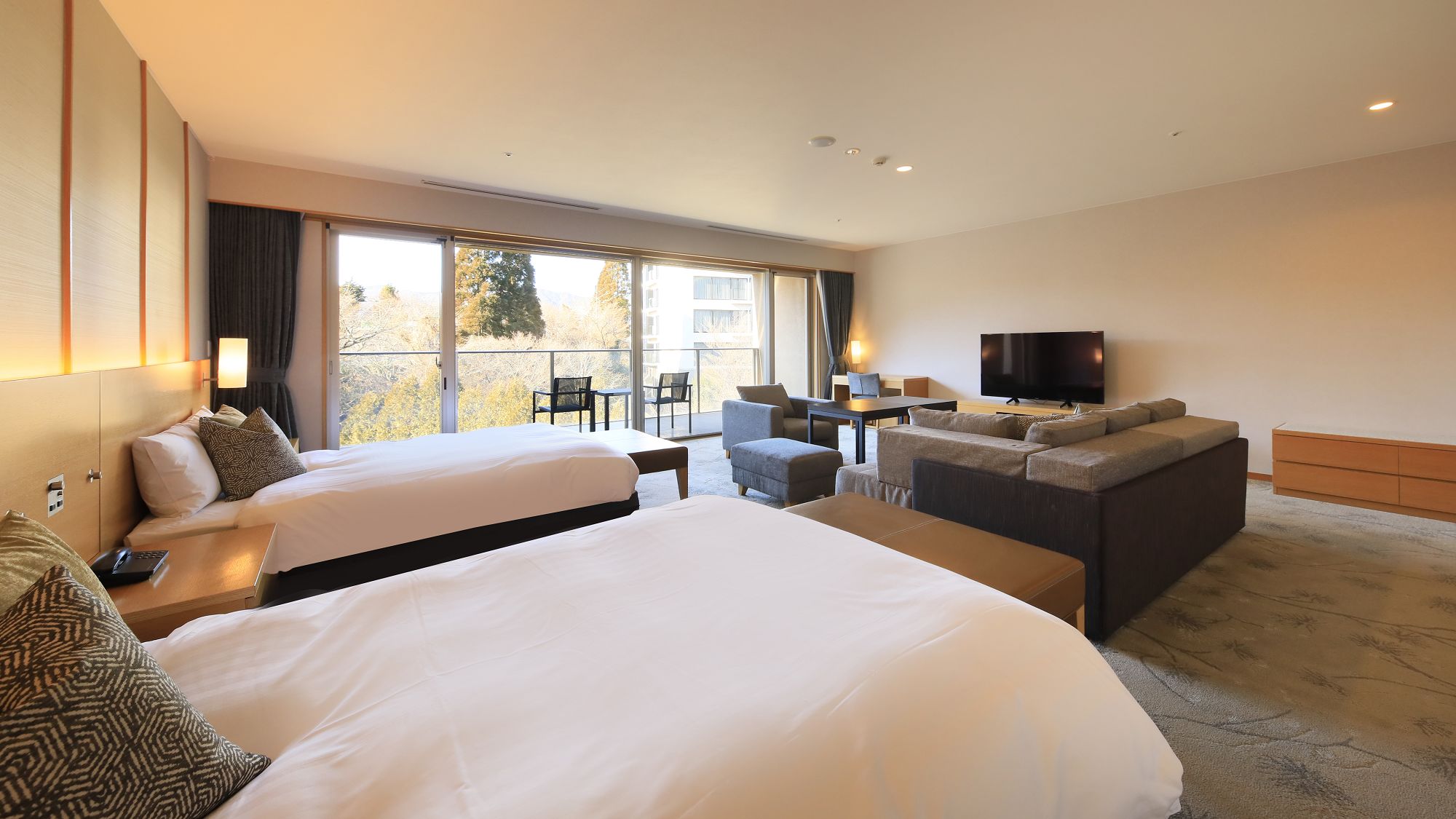 【客室温泉付き・デラックスルーム】客室イメージ