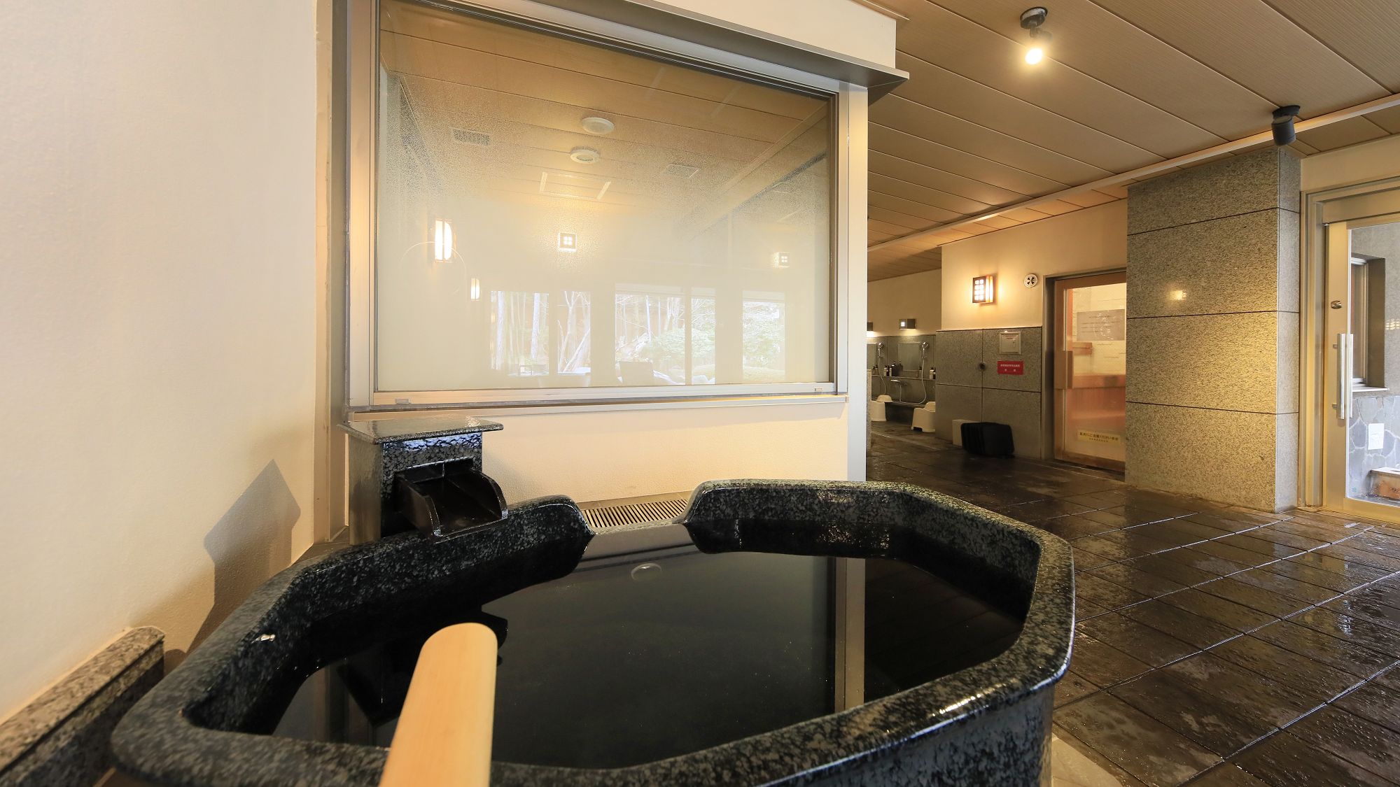 【温泉大浴場「たまゆら」】水風呂