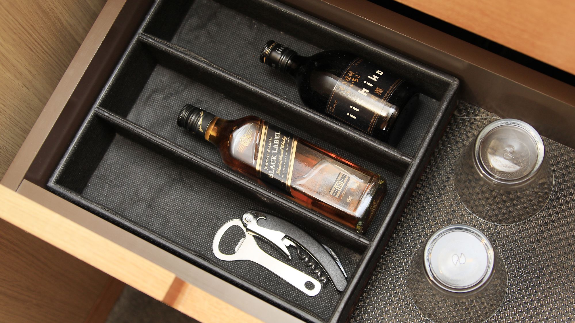 ウィスキーも無料でお楽しみいただけます