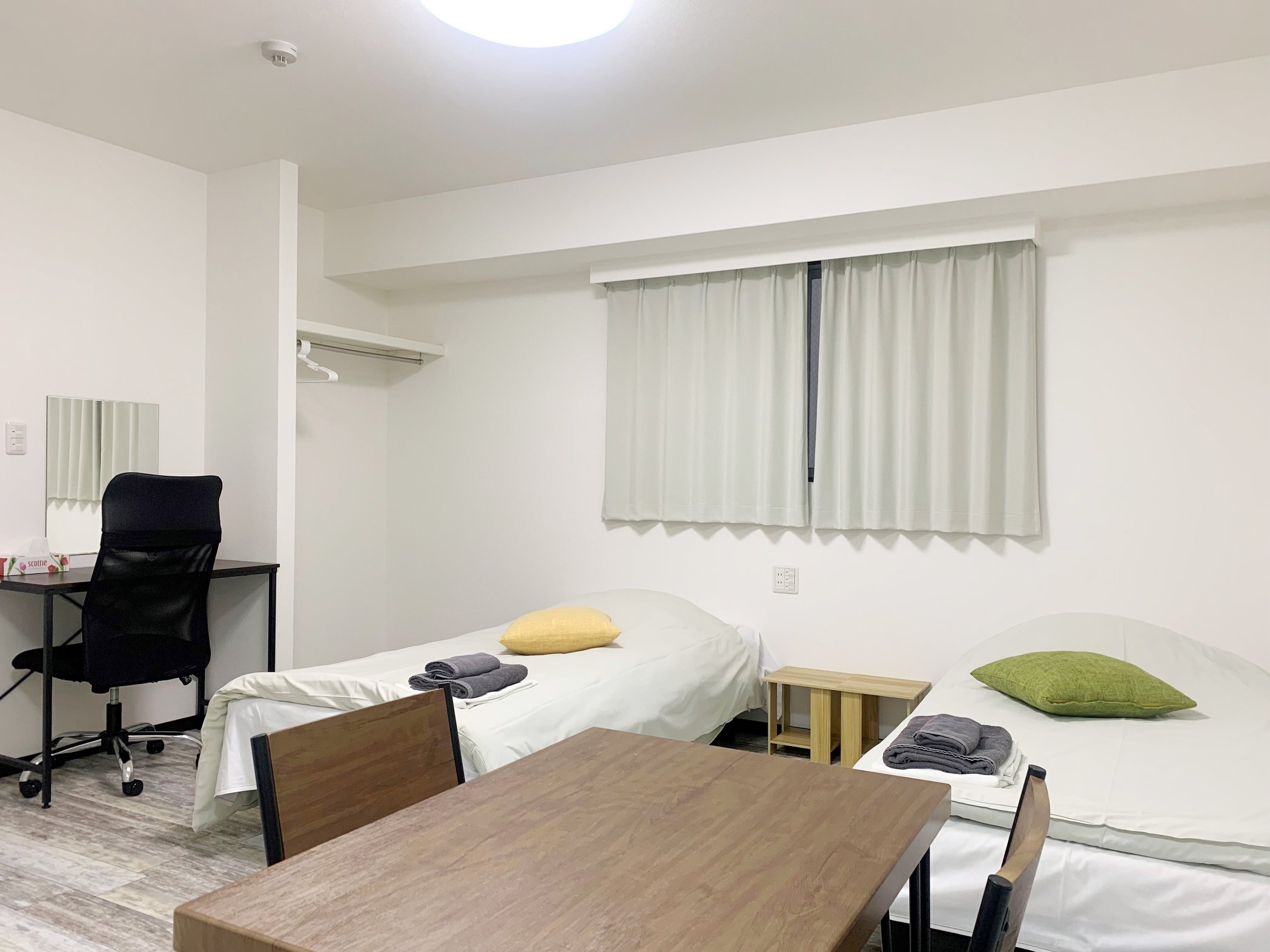 【楽天スーパーSALE】角部屋確定！広々ツインルーム！