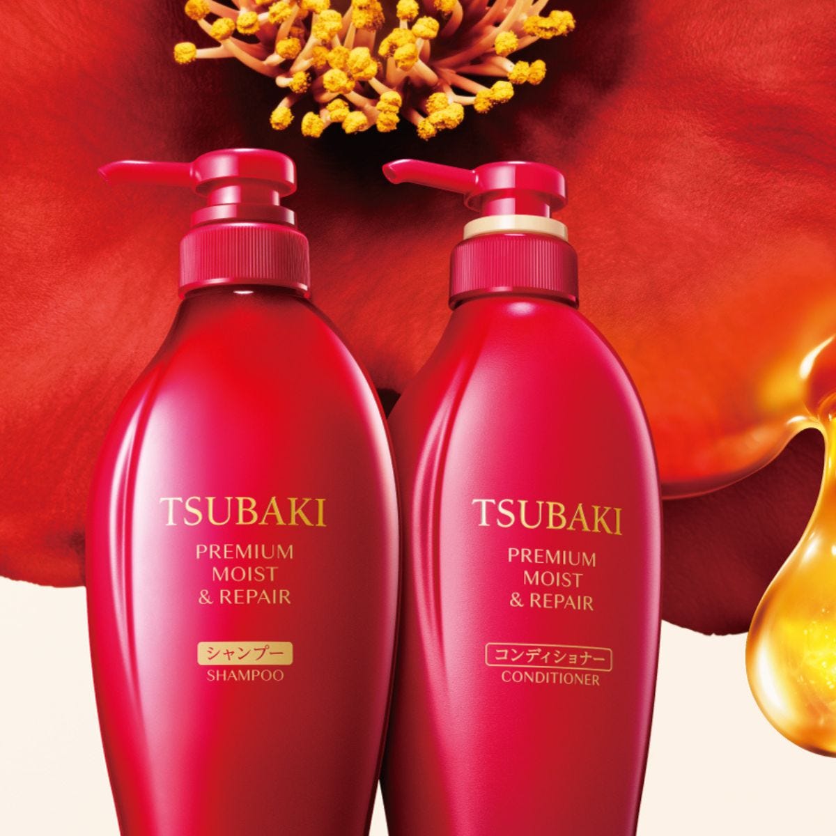 TSUBAKI：シャンプー＆コンディショナー