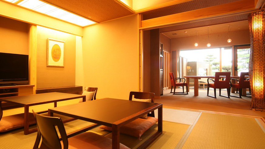 【全室専有露天風呂付】ヴィラ楽園 海の庭 Type C / 103号・和室