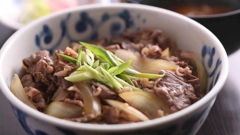 【昼食】日帰りカジュアルプラン(淡路島牛丼＋温泉)