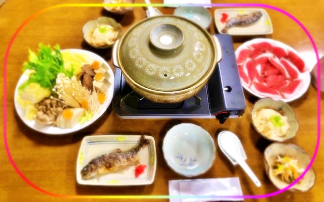 猟師のぼたん鍋プラン